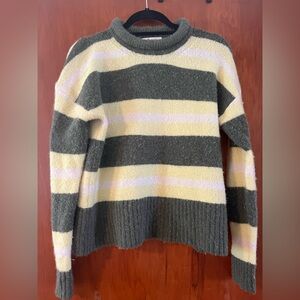 Madewell Striped Fulton Sweater, XS